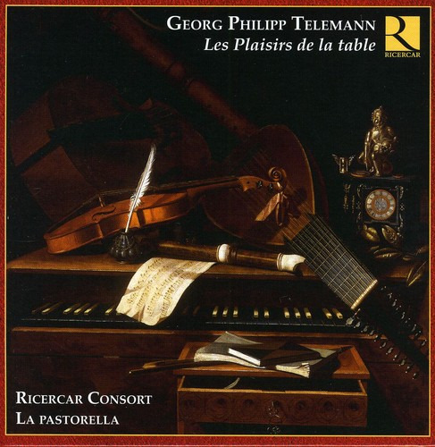 G.p. Telemann; Ricercar Consort Les Plaisirs De La Table Cd