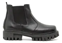 Comprar Botitas Borcegos Cuero Vacuno Mujer Botas Zapatos Elásticos
