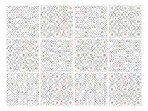 Comprar Azulejos Pack X 12 Decorativos 15x15 Autoadhesivos Color Geometricos