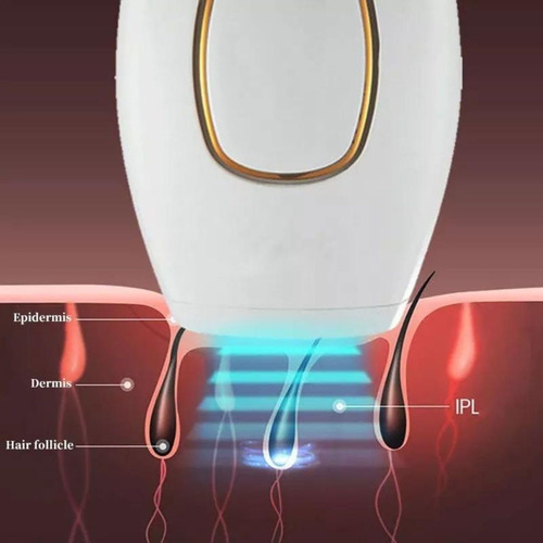 Depiladora De Luz Pulsada A Laser Permanente Ipl Indolor