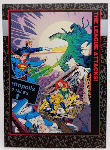 Tarjeta/estampa Doomsday The Death Of Superman 1992 #19