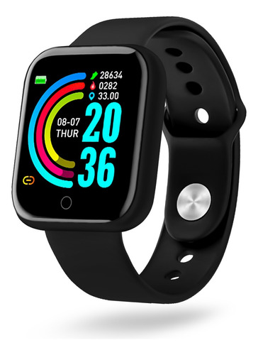 Reloj Inteligente D20 Smartwatch Fitness Cardíaco - Otec