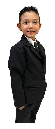 Terno Infantil Blazer+calça+camisa+cinto+gravata
