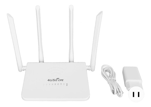 Router Wifi Inalámbrico 4g/5g R103-l Cobertura 200m Blanco