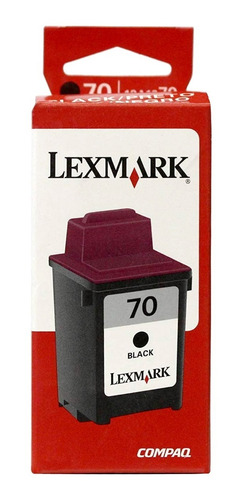 Cartucho Lexmark 70 Negro Original 12a1970a