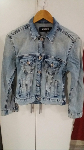 Campera De Jean Ay Not Dead