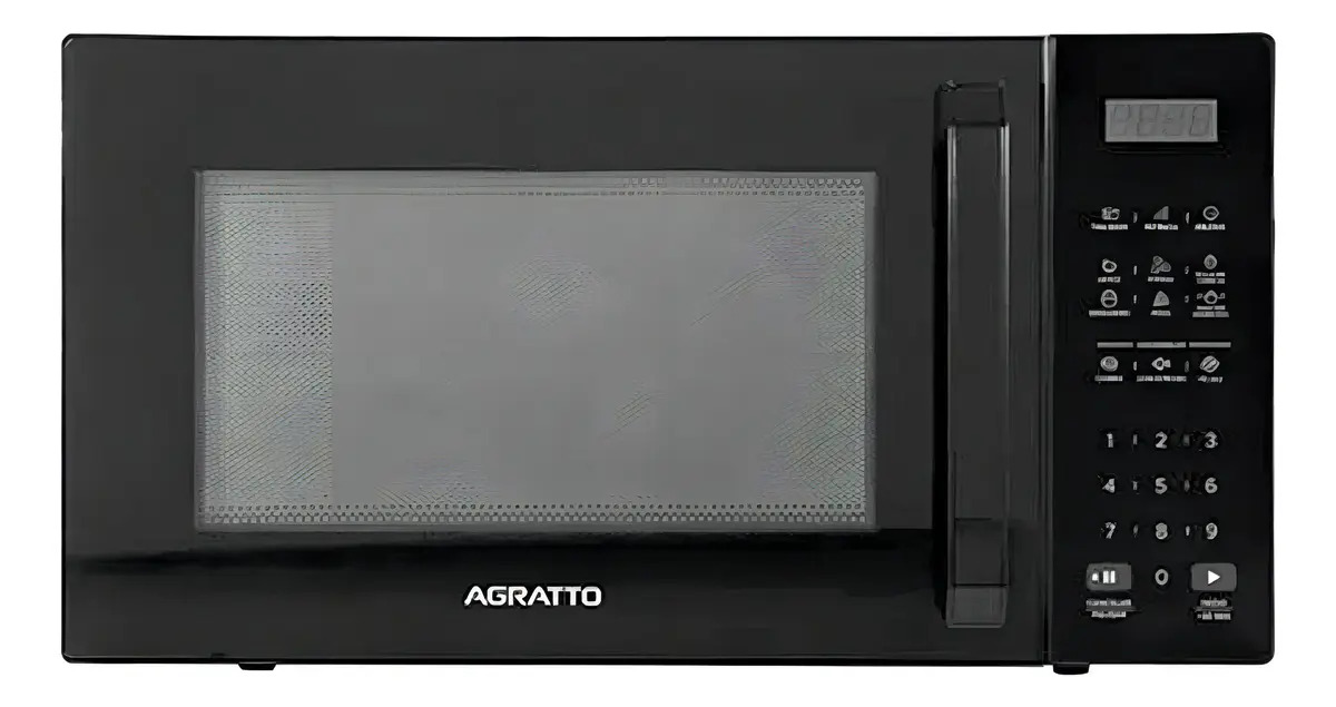 Forno Microondas Agratto 32 Litros 1400w Preto Amic01n-02