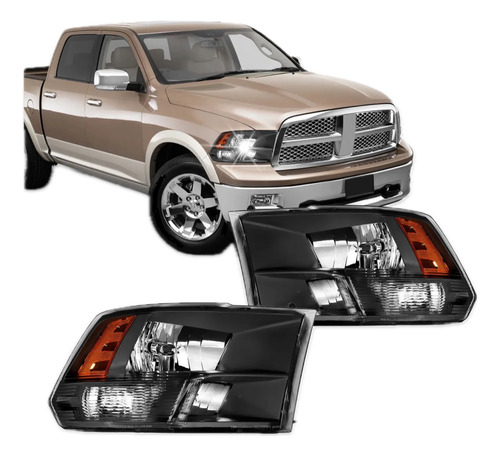 Farolas Dodge Ram 1500 2500 3500 2009 2018