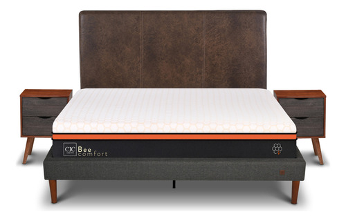 Cama Europea Curve Bee Comfort 2p Baker S/t