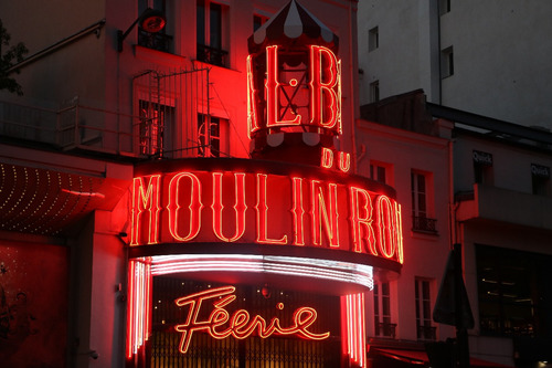 Cuadro 21-moulin-rouge-paris-8 32x20 C/marco De Madera
