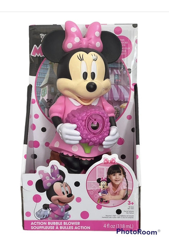 Soplador Burbujas Burbujero Disney Minnie Mouse