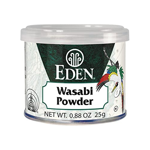 Eden Wasabi En Polvo, Con Rábano Picante Japonés Real, Fabri