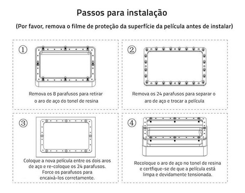 Imagem 3 de 3 de Fep Film Creality Ld-002r Ld-002h - Kit 2 Unidades