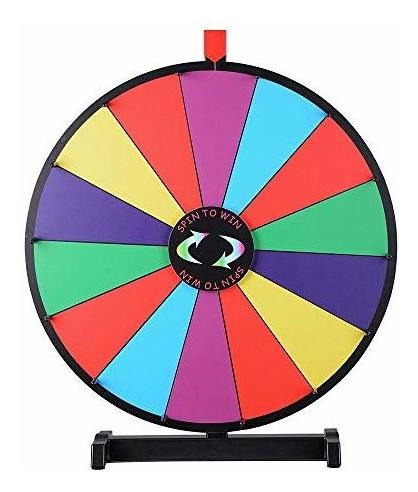 Winspin 24  Tabletop Spinning Prize Rueda 14 Ranuras 6epox