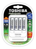 Comprar Carregador De Pilhas Toshiba Aau002Faaa (cu002F 4 Pilhas Aa 2600mah)