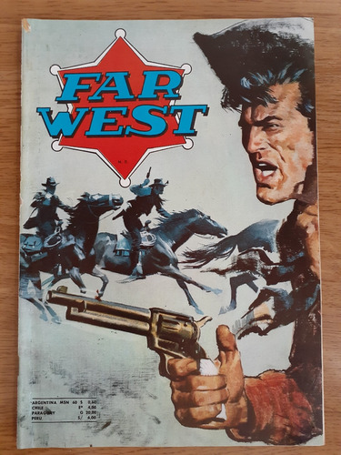 Cómic Far West Número 129 Editora Nacional Quimantú