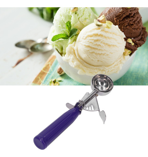 . Cuchara Portátil Para Helado Con De Plástico
