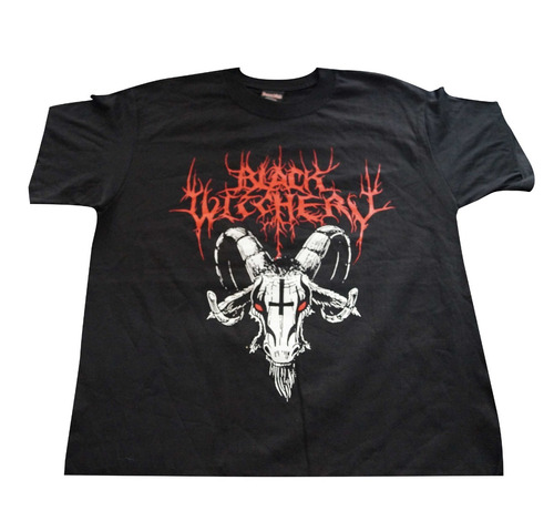 Camiseta Black Witchery Import Rock Activity Talla M