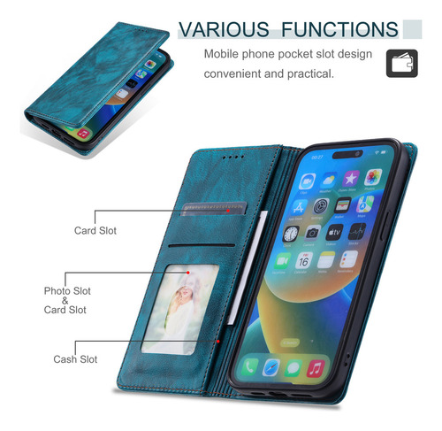 Funda Tipo Cartera Para Teléfono Redmi 13c 12 10 10c 9 11a
