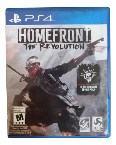 Homefront: The Revolution - Físico - Ps4