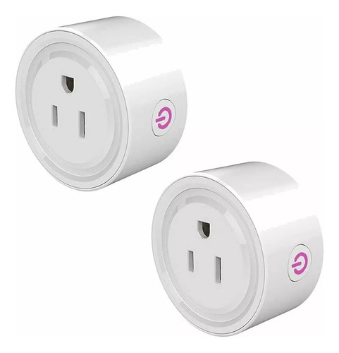 Enchufe Inteligente Wifi Smart Plug Con App, 2 Uds.