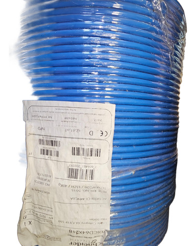 Cable Fftp Rollo 50 Mts Cat 6a Blindado Lszh Schneider