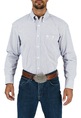 Camisa Vaquera Wrangler Hombre Manga Larga 657