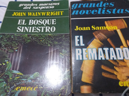 2 Novelas De Suspenso. El Bosque Siniestro / El Rematador