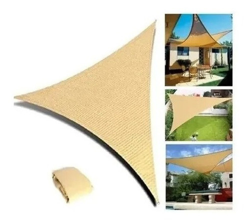 Carpa Toldo Vela Triangular Impermeable Sombreador 5x5x5