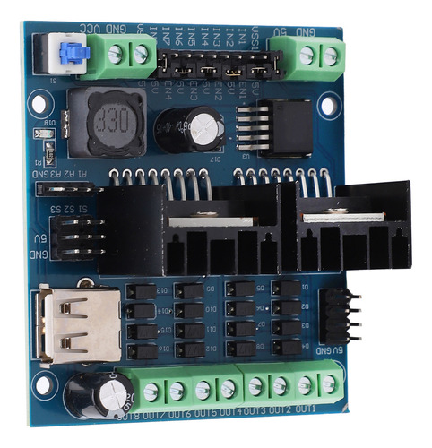 Módulo Driver Board L298n, Motor Automático Inteligente De 4