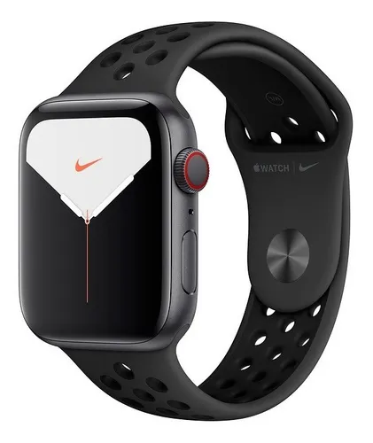 Apple Series 5 GPS Celular Watch 44mm caja gris espacial correa