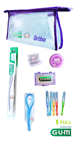 Kit De Limpieza Profesional Para Brackets / Ortodoncia Gum®