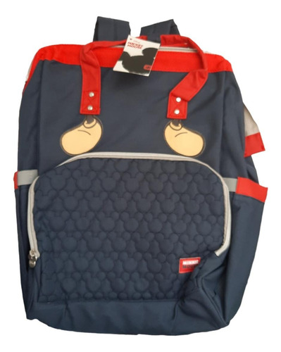 Mochila Mickey Mouse Escolar Y Maternal Dmk 6056