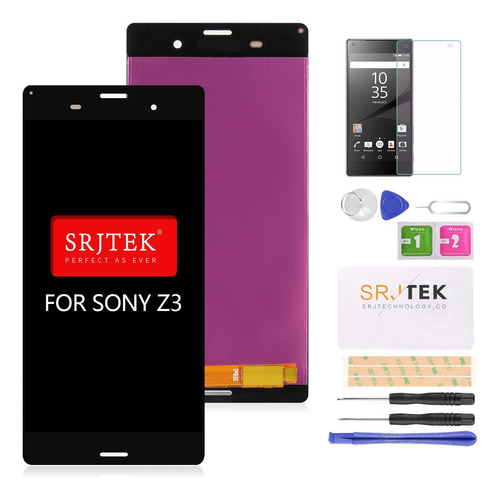 Srjtek Para Sony Xperia Visualizacion Lcd Touch Sustitucion