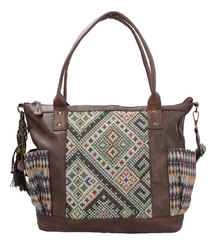 Cartera Mujer Lorenza Tote Chocolate Rockford