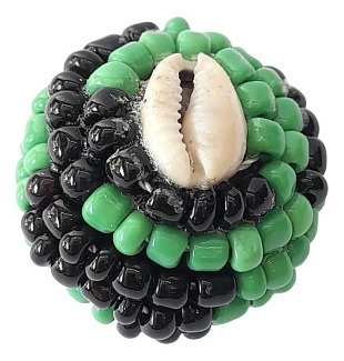 Oggun Santería Pulsera Con Cristales Modelo Coronas Y Macuto