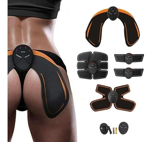 Estimulador muscular eléctrico Ems 5 en 1 para abdomen y piernas