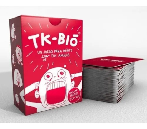 Tk- Bio Juego Cartas Humor Amigos Previas Adultos Poppular