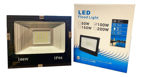 Foco Proyector Led Plano Reflector Led 100w Exterior Ip66 Co
