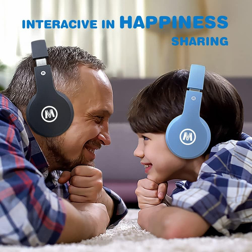 Mokata Headphones Bluetooth Wireless/wired Kids Volume Li Ab