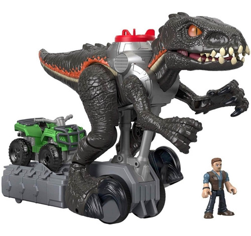 Imaginext Jurassic World Indorraptor Motorizado Fisher Fmx86