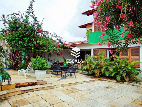 Imagem 2 de 30 de Casa Duplex 4 Quartos À Venda, 211m², 4 Vagas, Piscina - Papicu- Fortaleza/ce - Ca0239