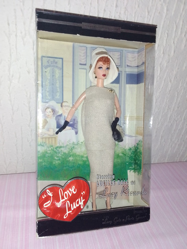 Barbie I Love Lucy - Lucy Gets A Paris Gown (Usado)