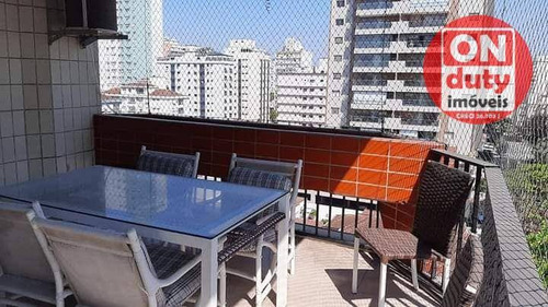 Imagem 10 de 23 de Maravilhoso Apartamento Com 4 Suítes Para Alugar, 280 M² Por R$ 8.000/mês - Ponta Da Praia - Santos/sp - Ap7651