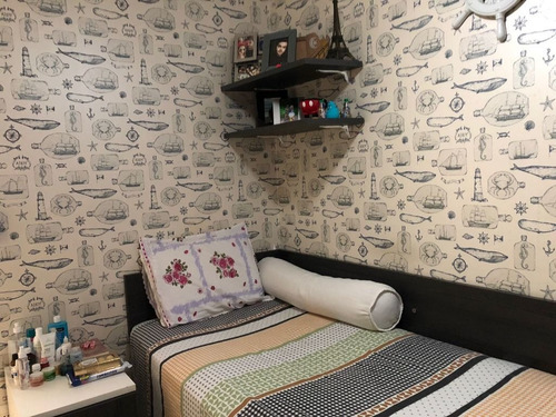 Imagem 17 de 30 de Sobrado No Condomínio Villagio Bologna, 100m², 3 Dormitórios, 1 Suíte, 2 Vagas, Bosque Maia. - So0183