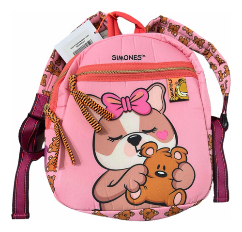 Mochila Simones Original - De Jardín Neoprene Kids Etiqueta