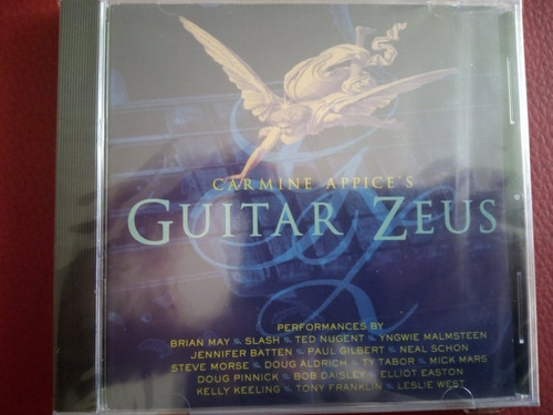 Cd Guitar Zeus Slash Bryan May Ted Nugent Yngwie Malms Tz012