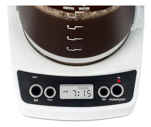 Cafetera Capresso Mini-goteo Para 5 Tazas, Color Blanco