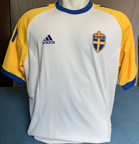 Camisa Da Suécia 2002 Gg (Usado)