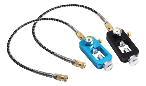 Adaptador De Buceo Con 2 Válvulas Adaptador De Llenado